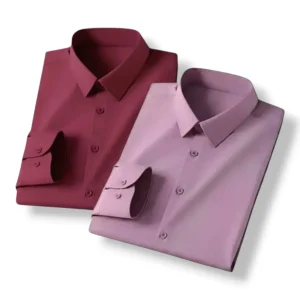 China Spandex (Misty & Maroon) Shirt